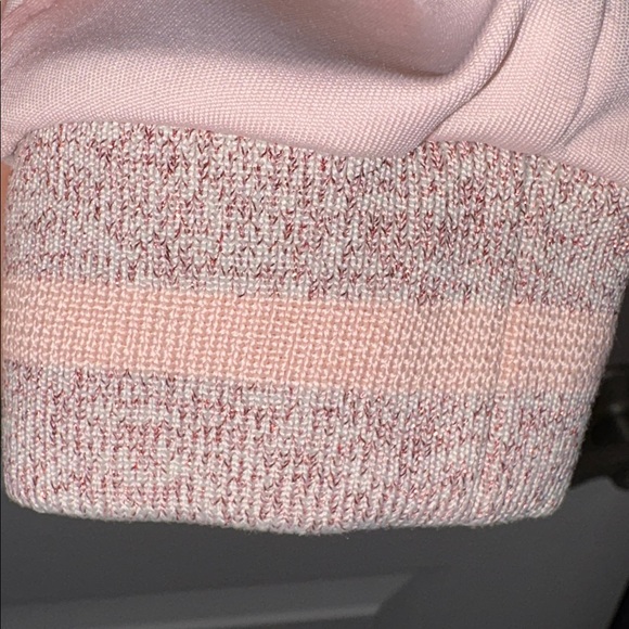 Maeve Anthropologie Pink Jacket Full Zip Sweatshirt Size Small Oversized - Picture 8 of 9